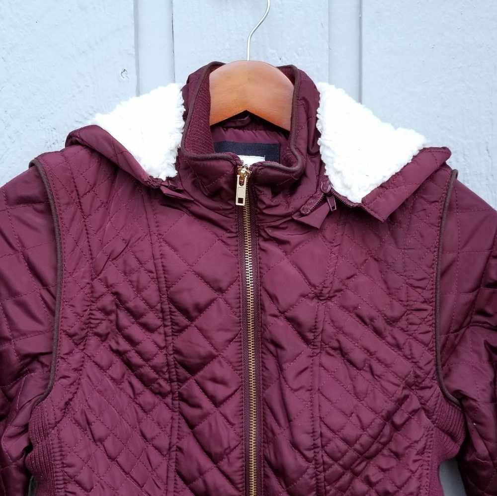 Burgundy Vest - Jacket - Picture 3 of 11